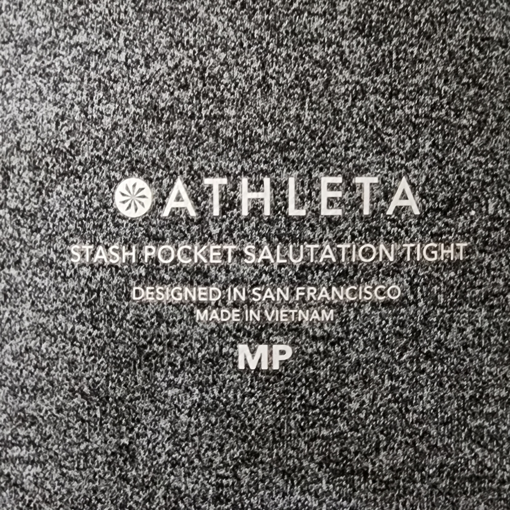 Athleta leggings, Size Medium petite